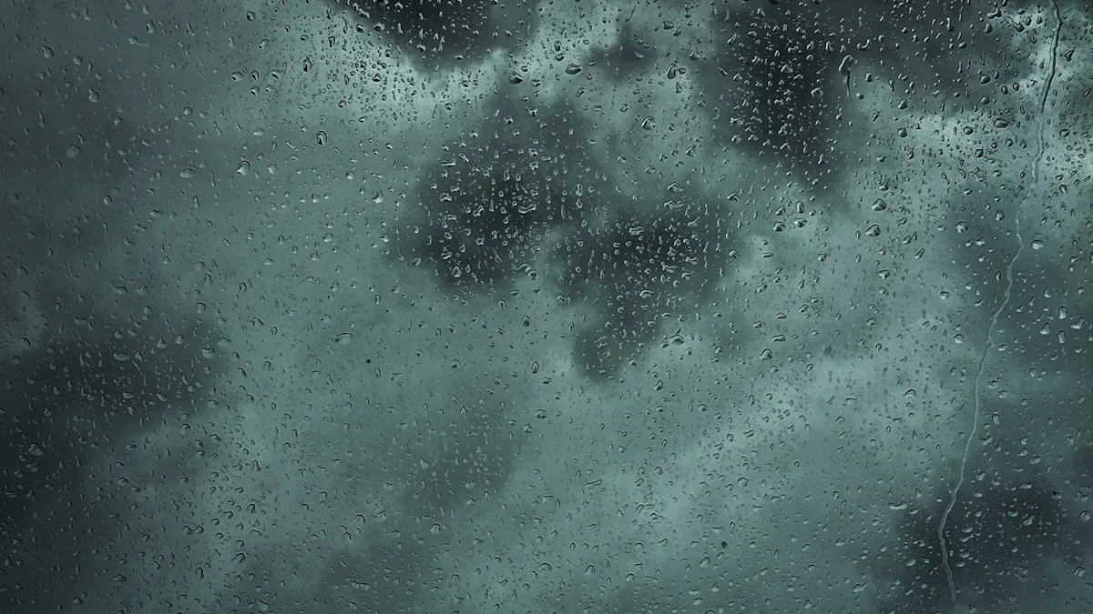 Céu nublado sobre a Região Metropolitana de Fortaleza no período de transição climática — Foto: Unsplash/CC BY