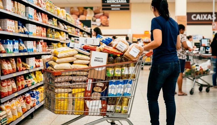 Cesta básica em Maracanaú sobe 5,12% em fevereiro e compromete