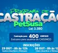 Prefeitura realiza programa de castração gratuita para cães e gatos