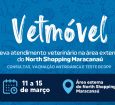 VetMóvel leva atendimento veterinário na área externa do North Shopping Maracanaú ‌